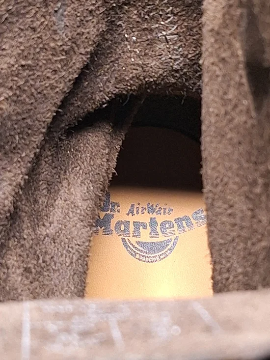 Dr. Martens Brown Leather 8-Eye Lace-Up Boots - Picture 9 of 16